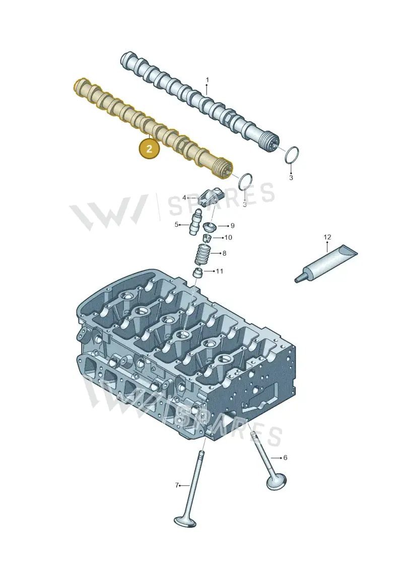022109102A — Audi A3 Sportback (2008-2013) diagram 244109400, position 2
