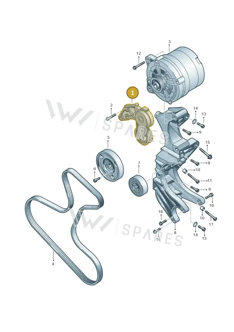022145299E — Audi Q7 qu. 3.0 TDI (2009-2015) diagram 258903300, position 1
