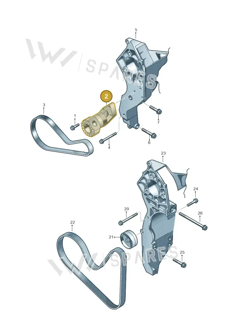 022145299H — Audi TT Coupe/Roadster 08> (2007-) diagram 210903500, position 2