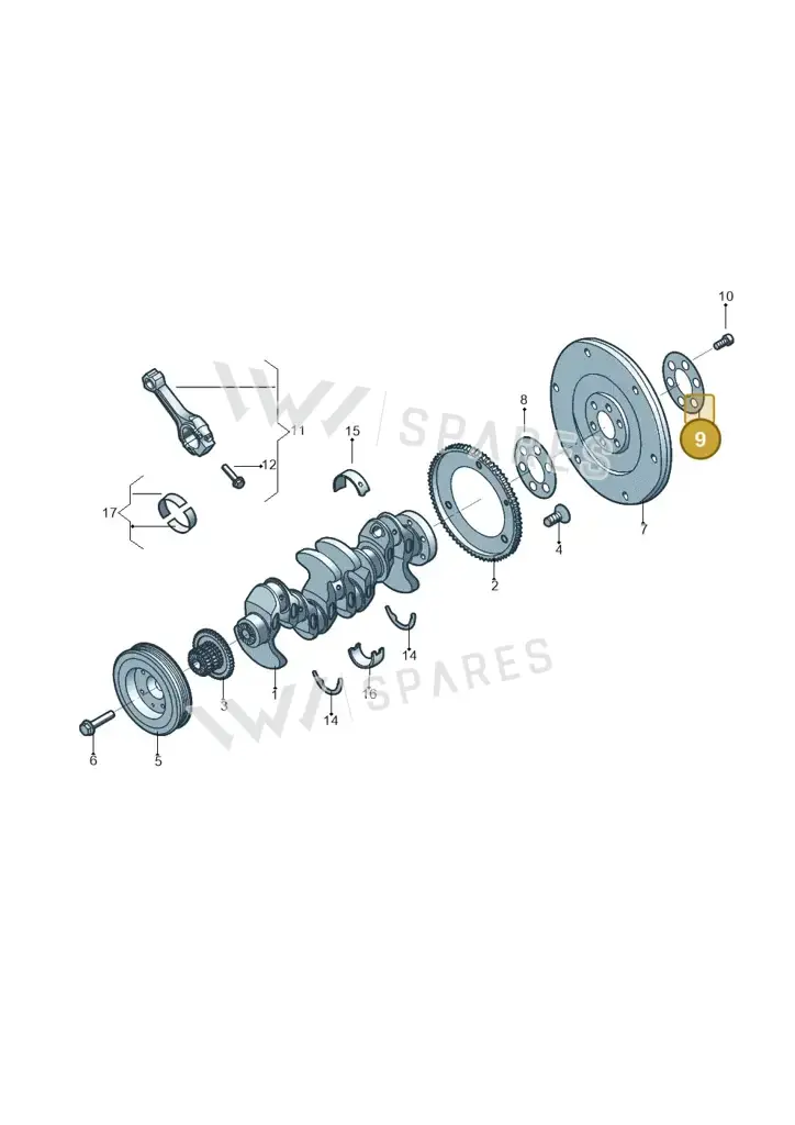 023105301 — Audi Q3 quattro (2018-2019) diagram 833105080, position 9
