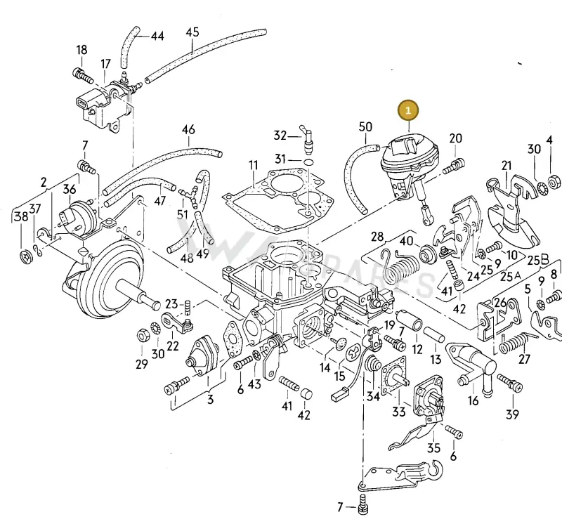 025129061 — Audi COUPE/2           88 (1987-1987) diagram 008027200, position 1
