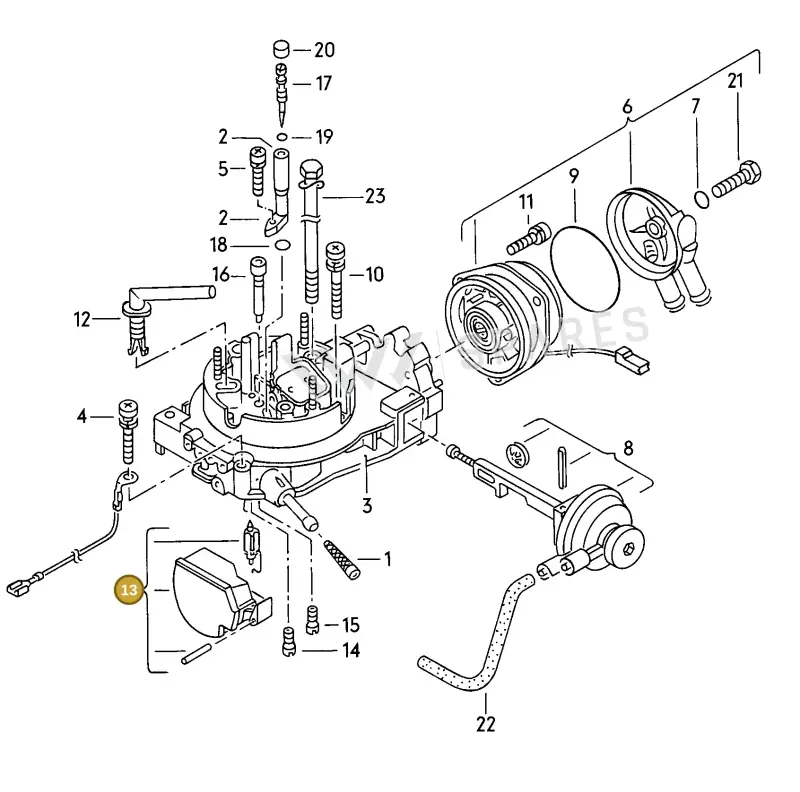 025129391A — Audi COUPE/2           88 (1987-1987) diagram 008027100, position 13