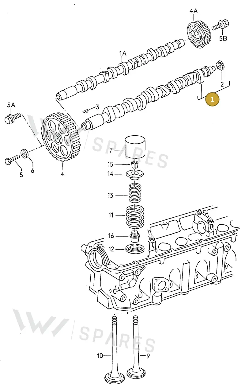 026109101A — Audi 100/Wagon qu. (1988-1990) diagram 117109200, position 1