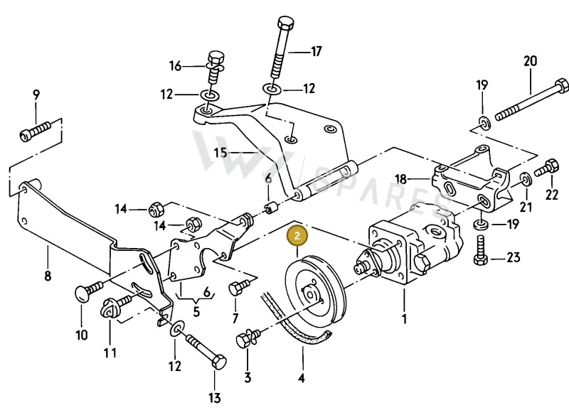 027145255 — Audi 4000 S/CS qu. (1984-1987) diagram 060021000, position 2