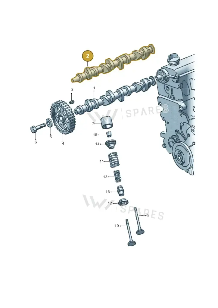 028109101D — Audi 90 (1993-1995) diagram 117109100, position 2