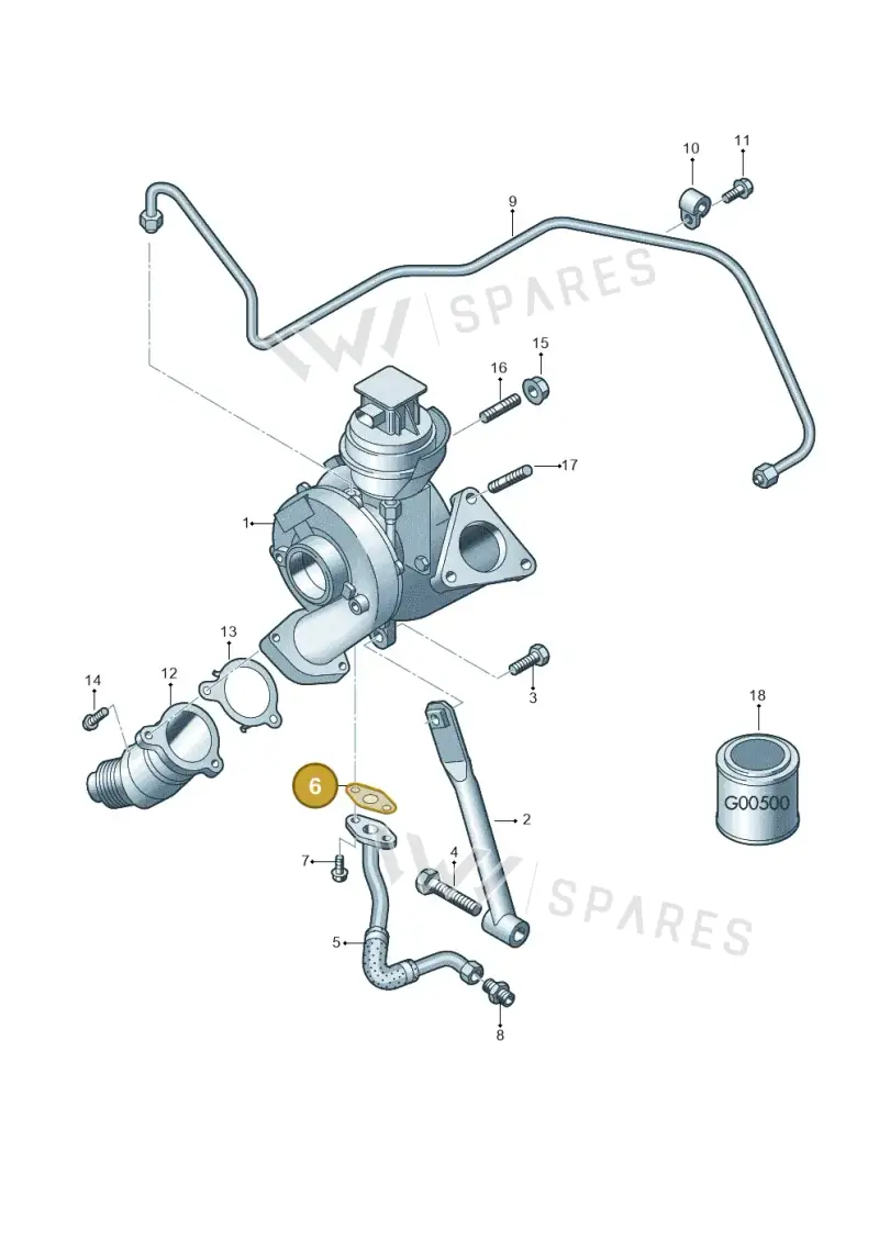 028145757 — Audi A4 Av. Allroad (2008-2016) diagram 636145650, position 6