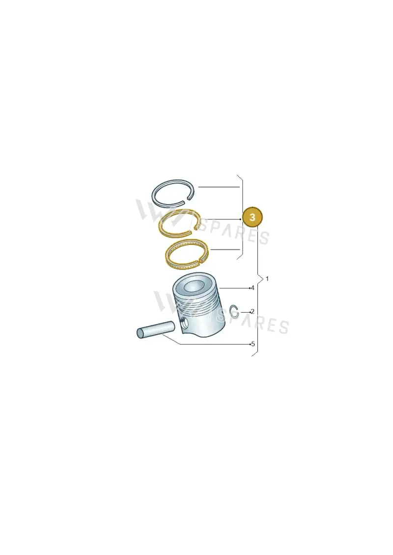 028198151A — Audi A6/Wagon F >4A-W (1996-1997) diagram 117107000, position 3
