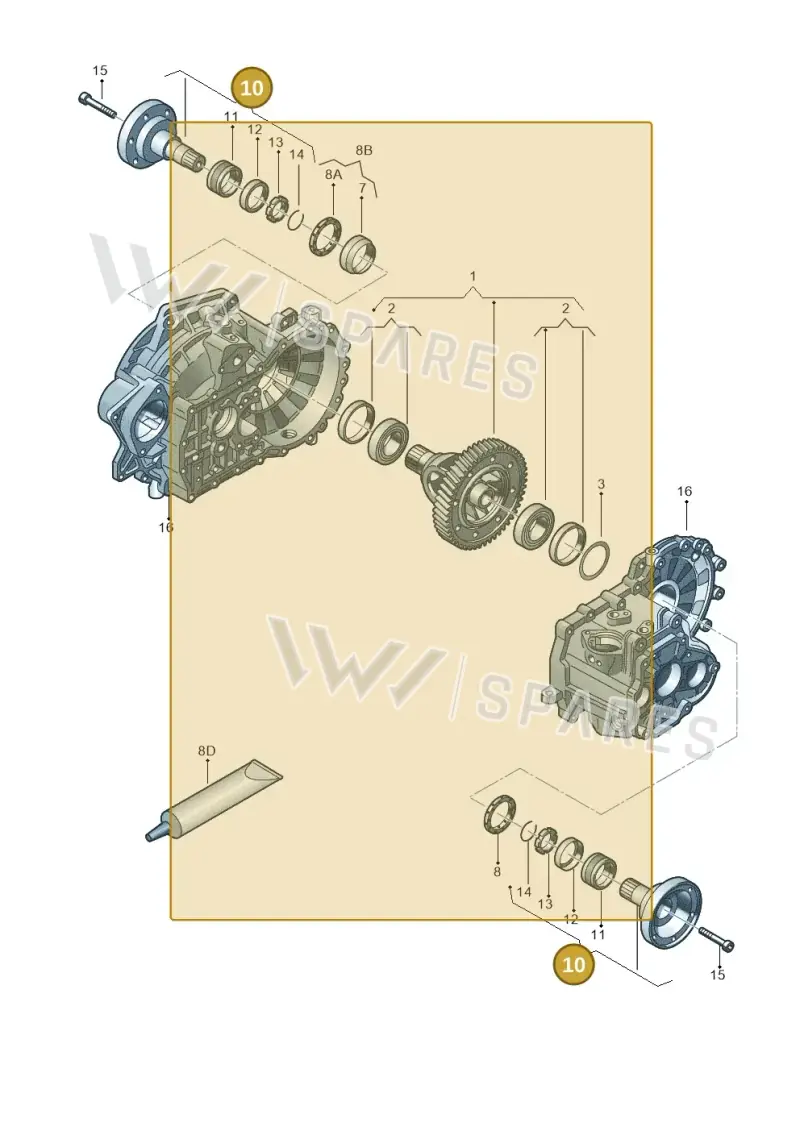 02A409344 — Audi A1 sportback 1.0 (2018-) diagram 694409270, position 10