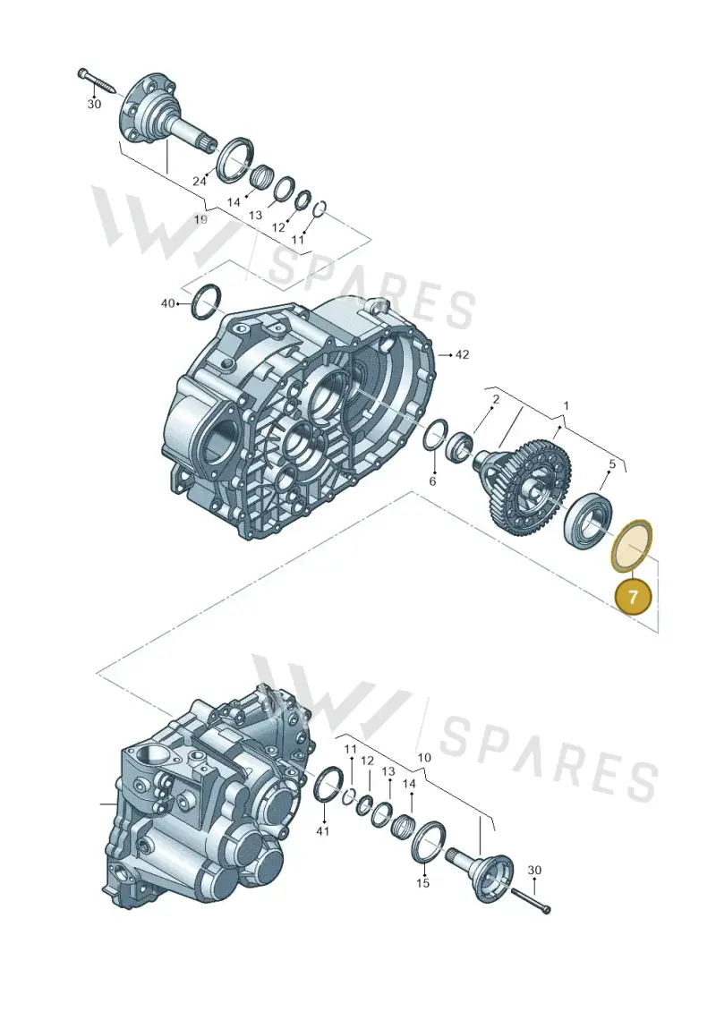 02B409210D — Audi A1 Sportback (2010-2015) diagram 694409300, position 7