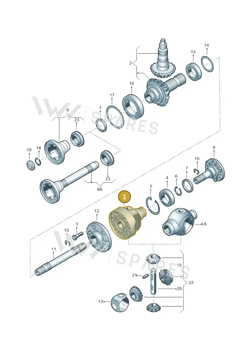 02D525121B — Audi TT Coupe/Roadster (2002-2006) diagram 194525120, position 1