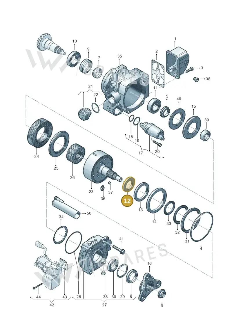 02D525293 — Audi TT Coupe/Roadster (2002-2006) diagram 194525150, position 12