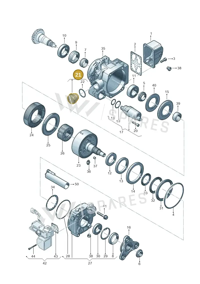 02D525558 — Audi TT Coupe/Roadster (2002-2006) diagram 194525150, position 21