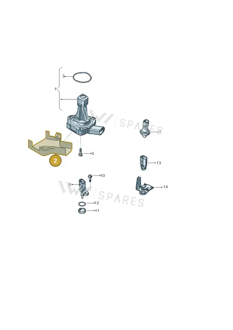 036907667C — Audi RS3 Sportback (2015-2016) diagram 858919400, position 2