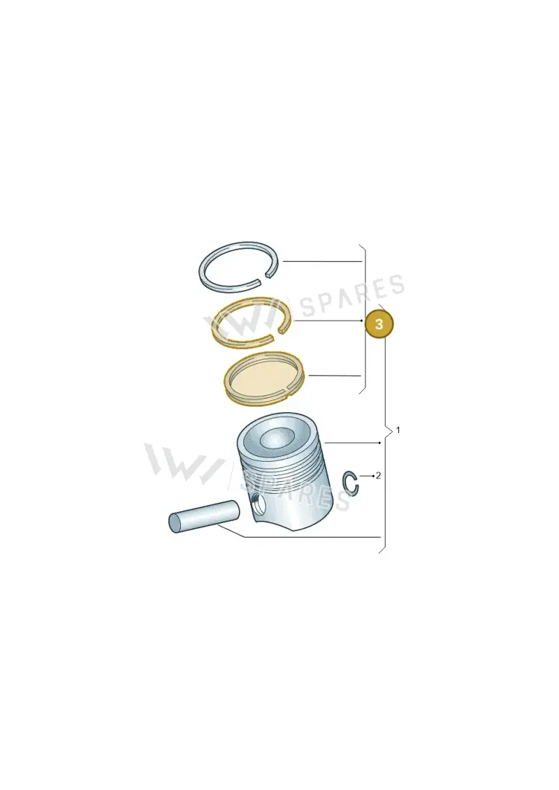 03F198151 — Audi A1 Sportback (2010-2015) diagram 694107100, position 3