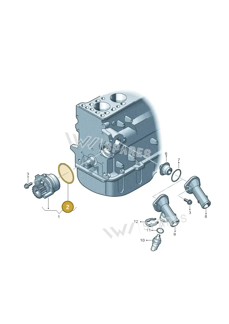 045121119A — Audi A3 Sportback (2008-2013) diagram 409121100, position 2