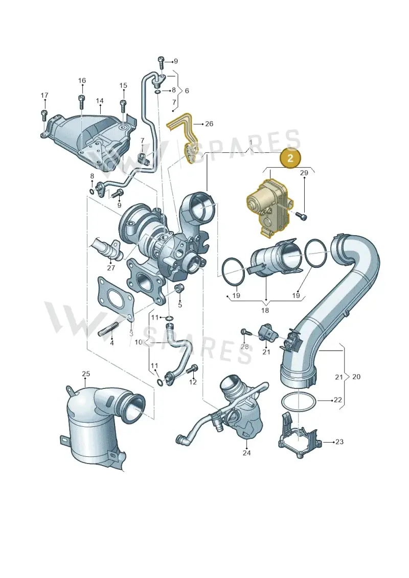 04E198725T — Audi A3 Sportback (2019-2021) diagram 596145410, position 2