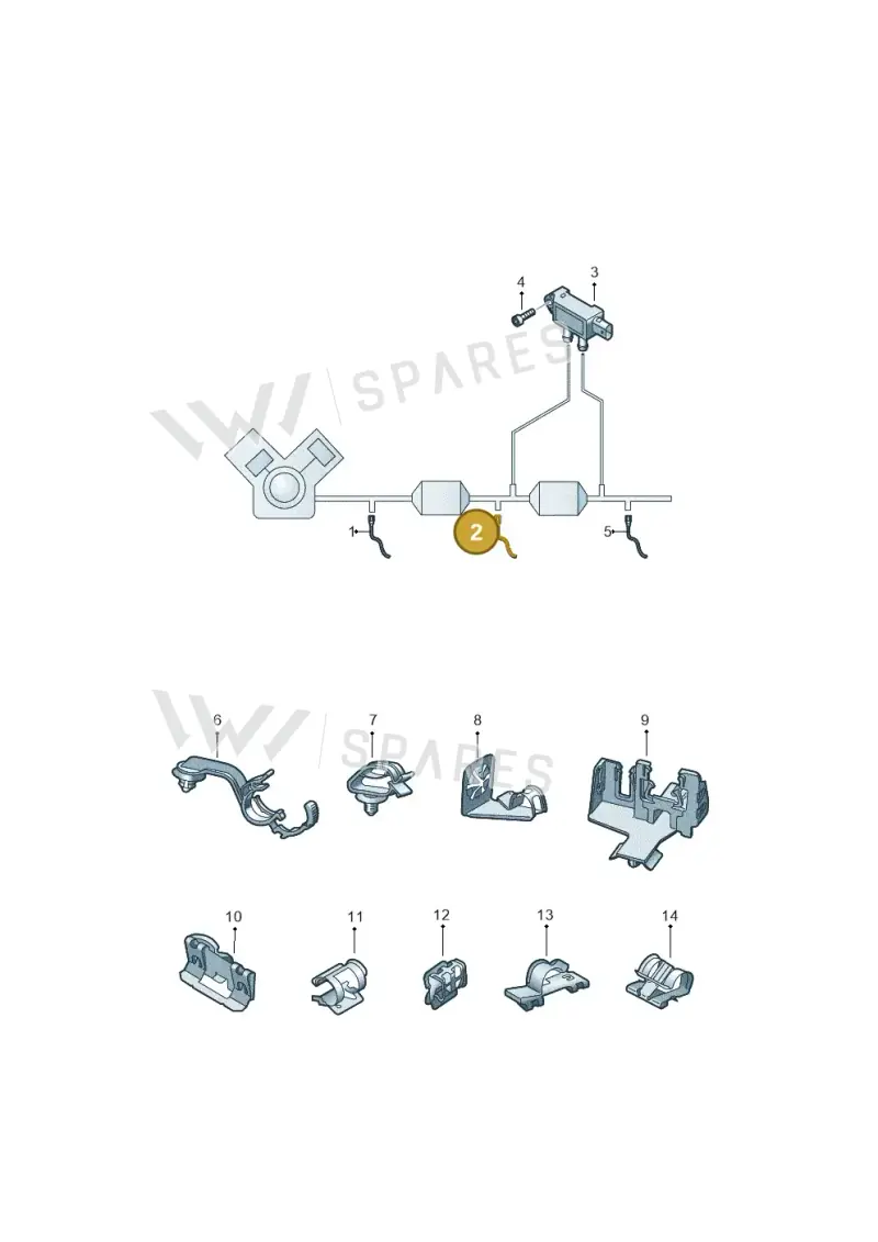 04E906262CS — Audi A3 Sportback (2016-2020) diagram 890906003, position 2