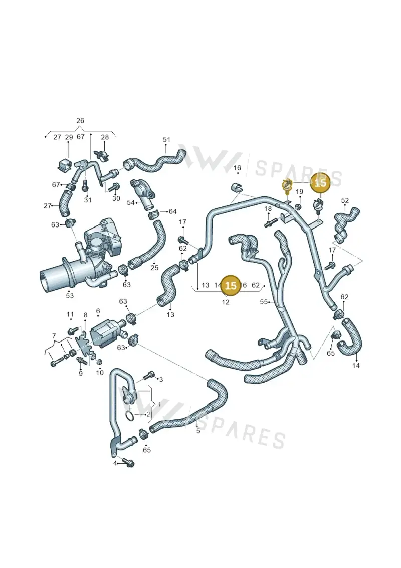 04L121093Q — Audi A5 Sportback (2016-2020) diagram 849121310, position 15