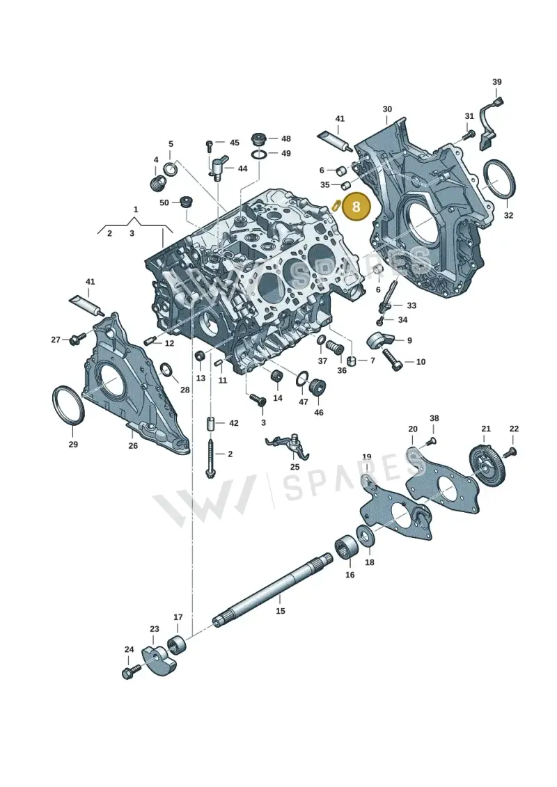 055105277 — Audi A5 Limo 2.0 (2024-) diagram 849103182, position 8