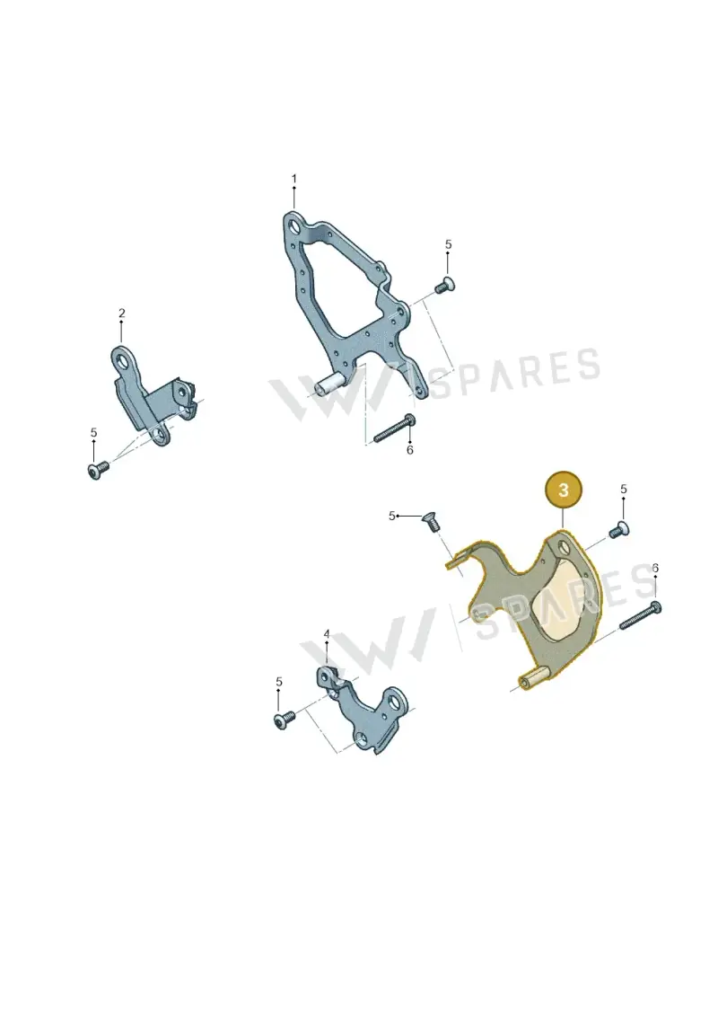 057103073C — Audi A8L (2017-2022) diagram 819199650, position 3