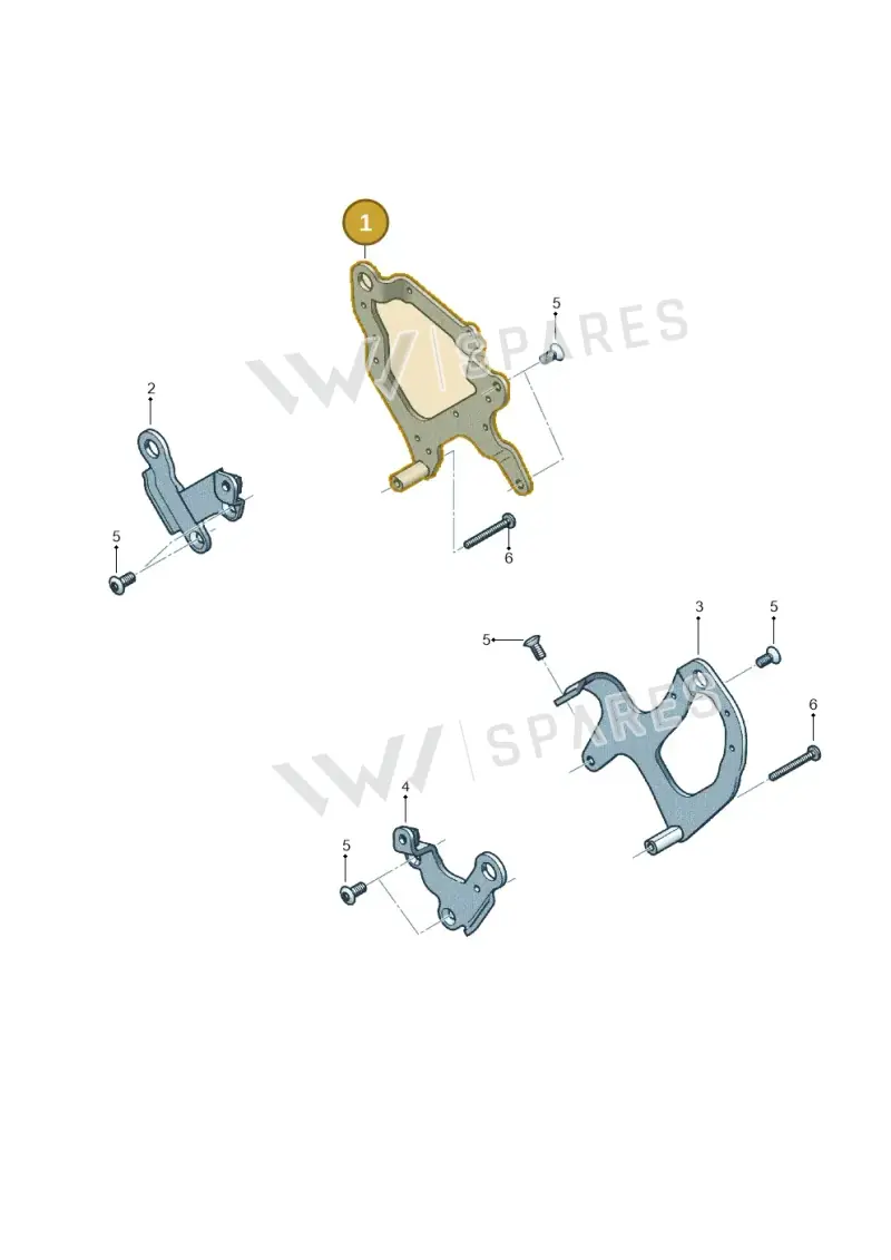 057103390F — Audi A8L (2017-2022) diagram 819199650, position 1