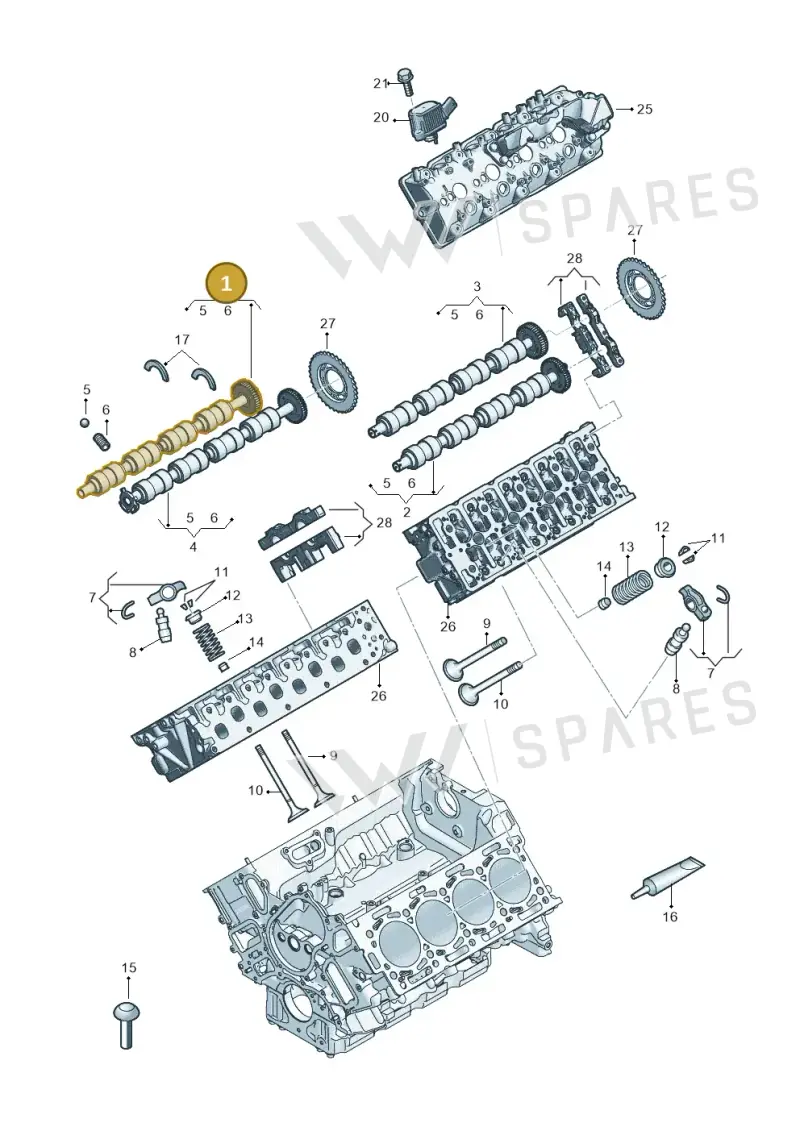 057109007AD — Audi Q8 (2018-2025) diagram 429109053, position 1