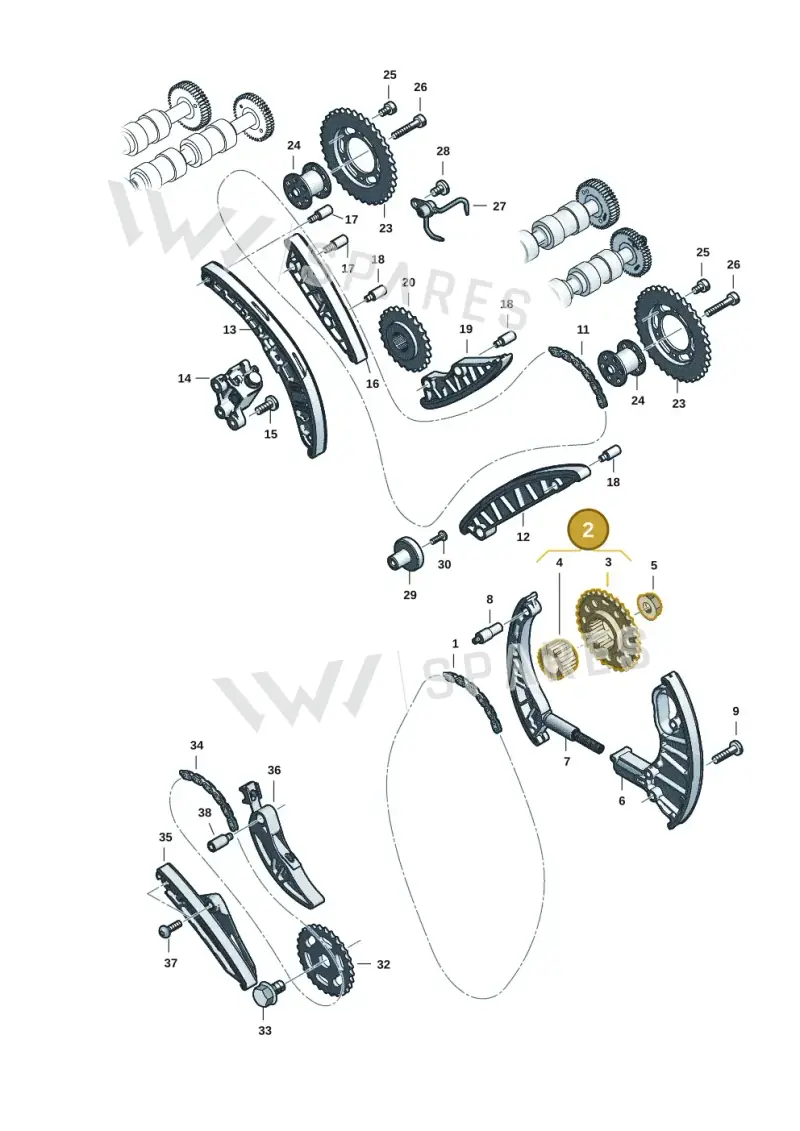 057109085A — Audi Q8 Quattro 3,0 (2018-) diagram 429109057, position 2