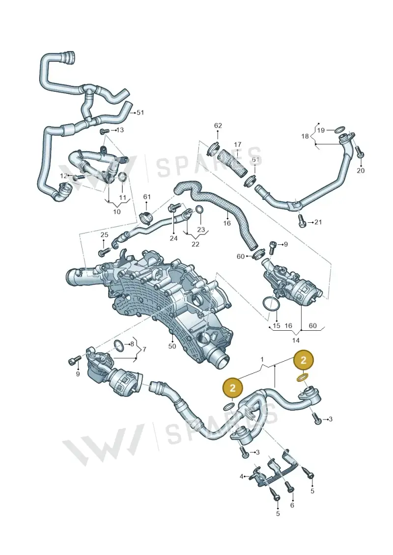 057121437F — Audi Q8 Quattro 3,0 (2018-) diagram 859121610, position 2