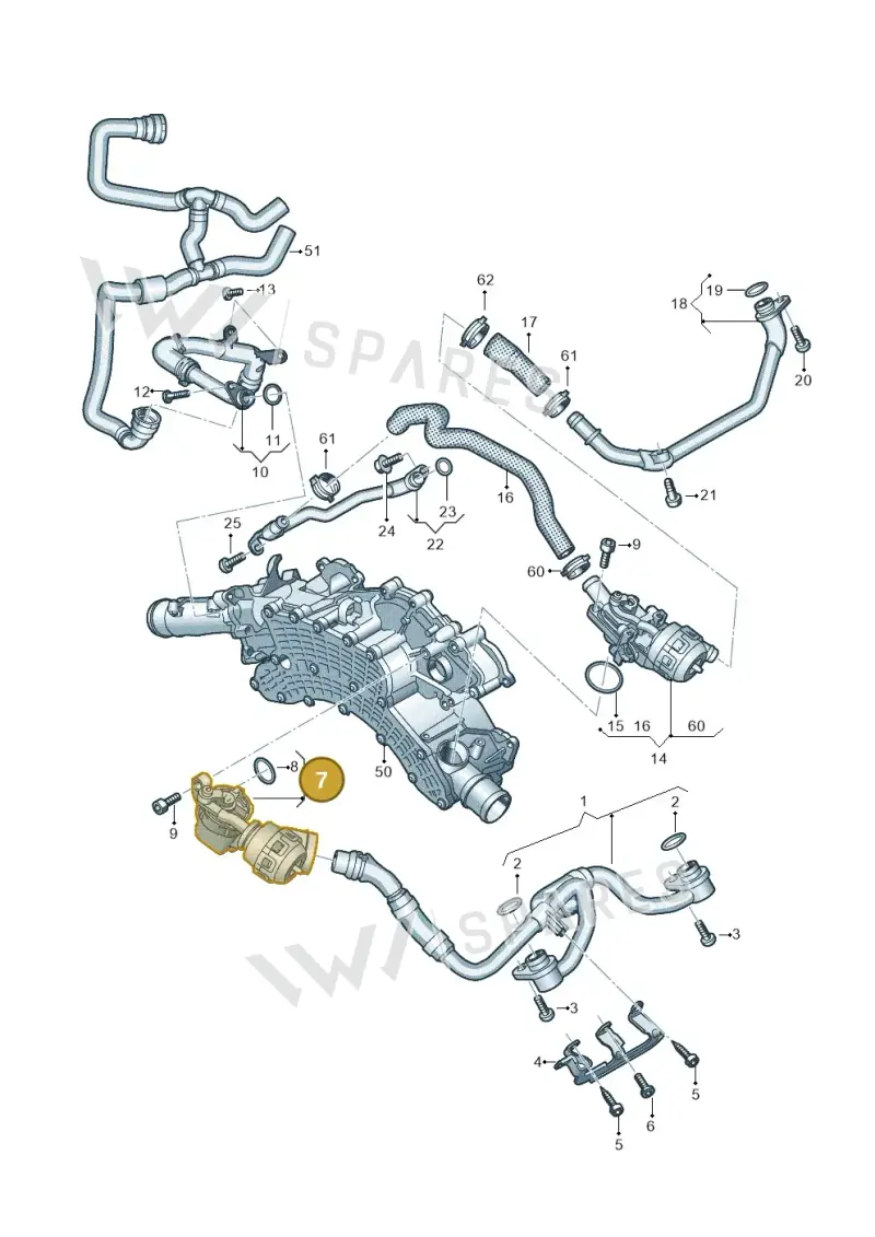 057121689G — Audi Q8 Quattro 3,0 (2018-) diagram 859121610, position 7