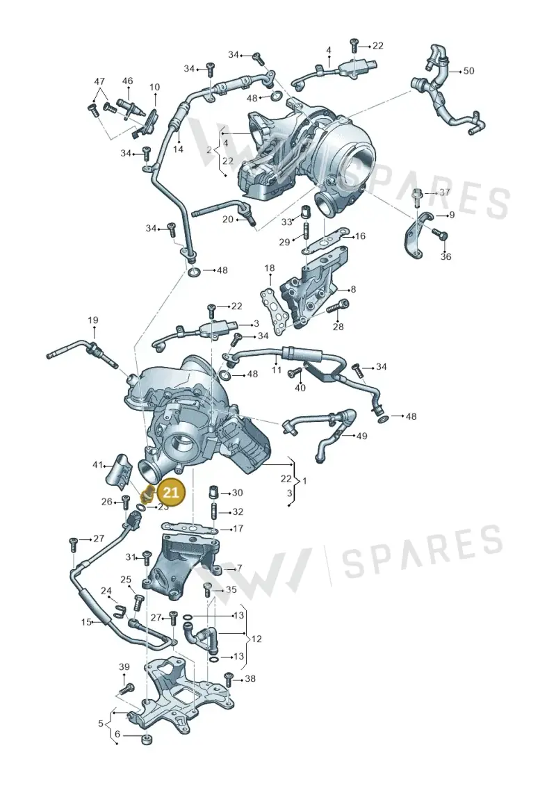 057131225C — Audi Q8 Quattro 3,0 (2018-) diagram 859145360, position 21