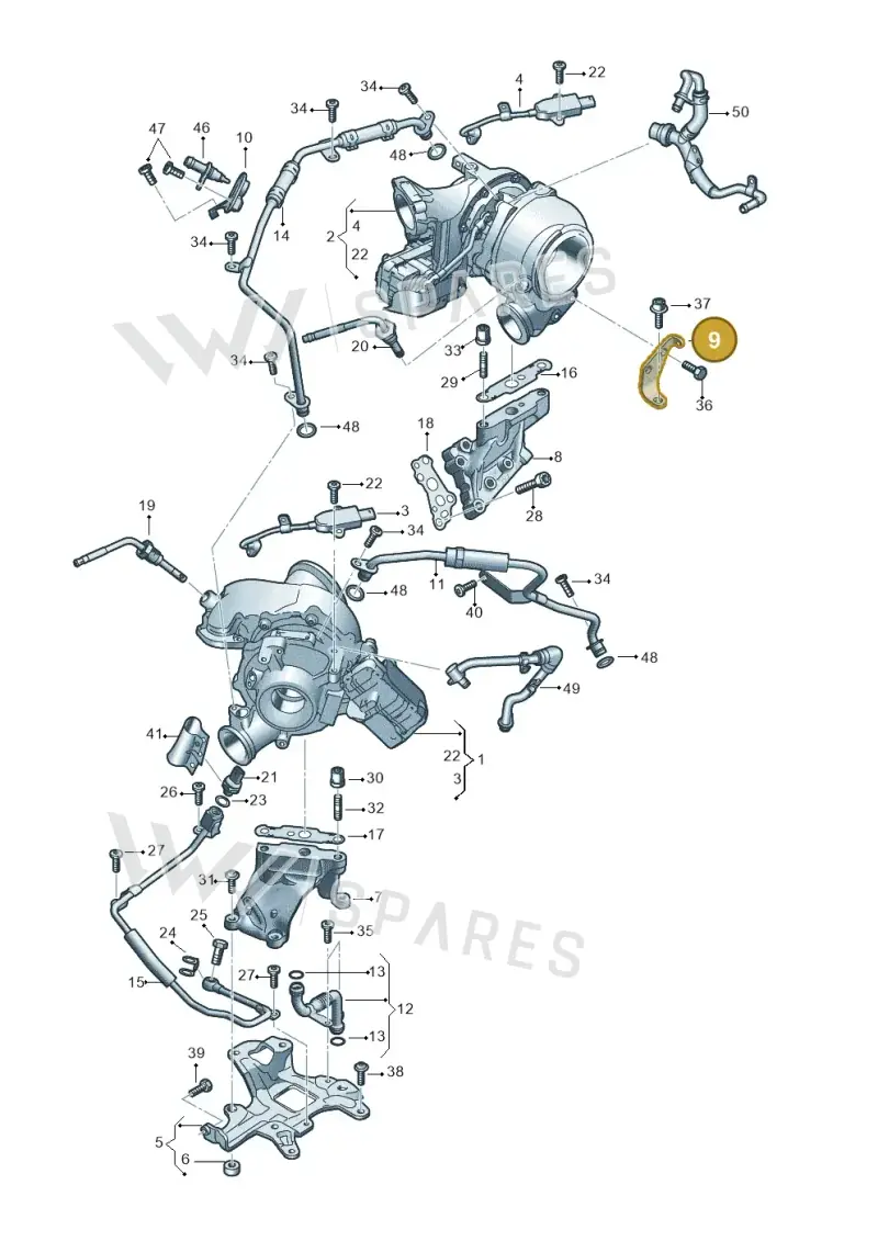 057145195AC — Audi Q8 Quattro 3,0 (2018-) diagram 859145360, position 9