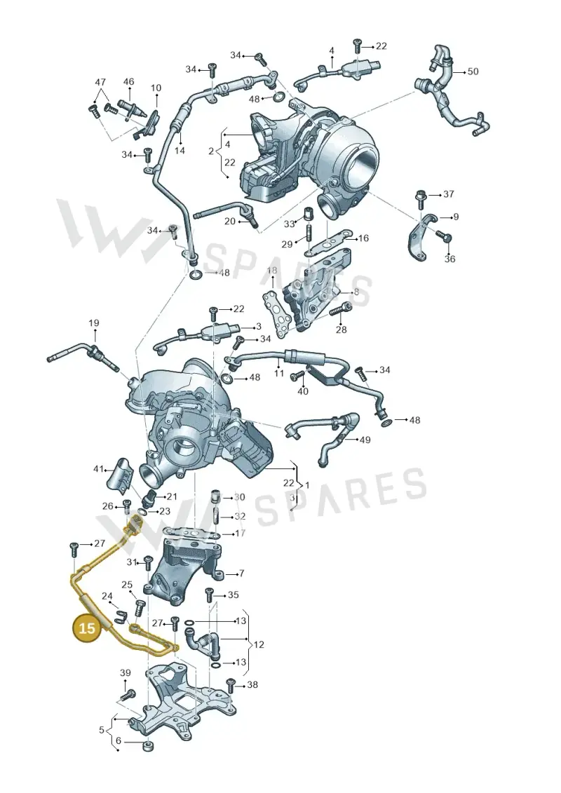 057145826K — Audi Q8 Quattro 3,0 (2018-) diagram 859145360, position 15