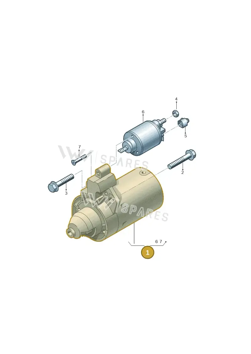 057911023EX — Audi Q7 qu. 3.0 TDI (2009-2015) diagram 736911100, position 1