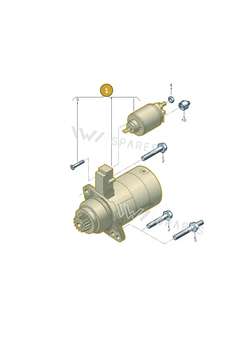 057911023KX — Volkswagen Touareg (2014-2018) diagram 746911000, position 1