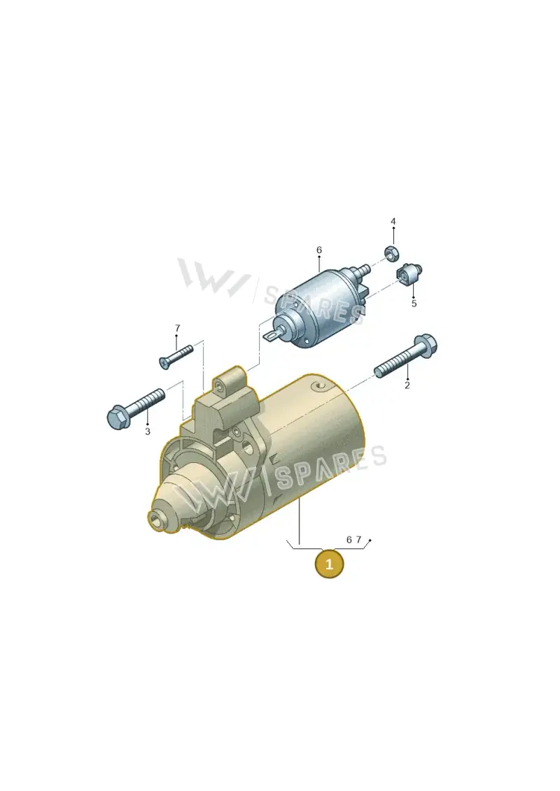 057911024X — Audi Q5 (2016-2025) diagram 736911100, position 1