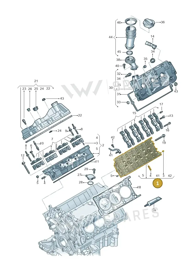 059103063ML — Volkswagen Amarok (2022-) diagram 894103650, position 1