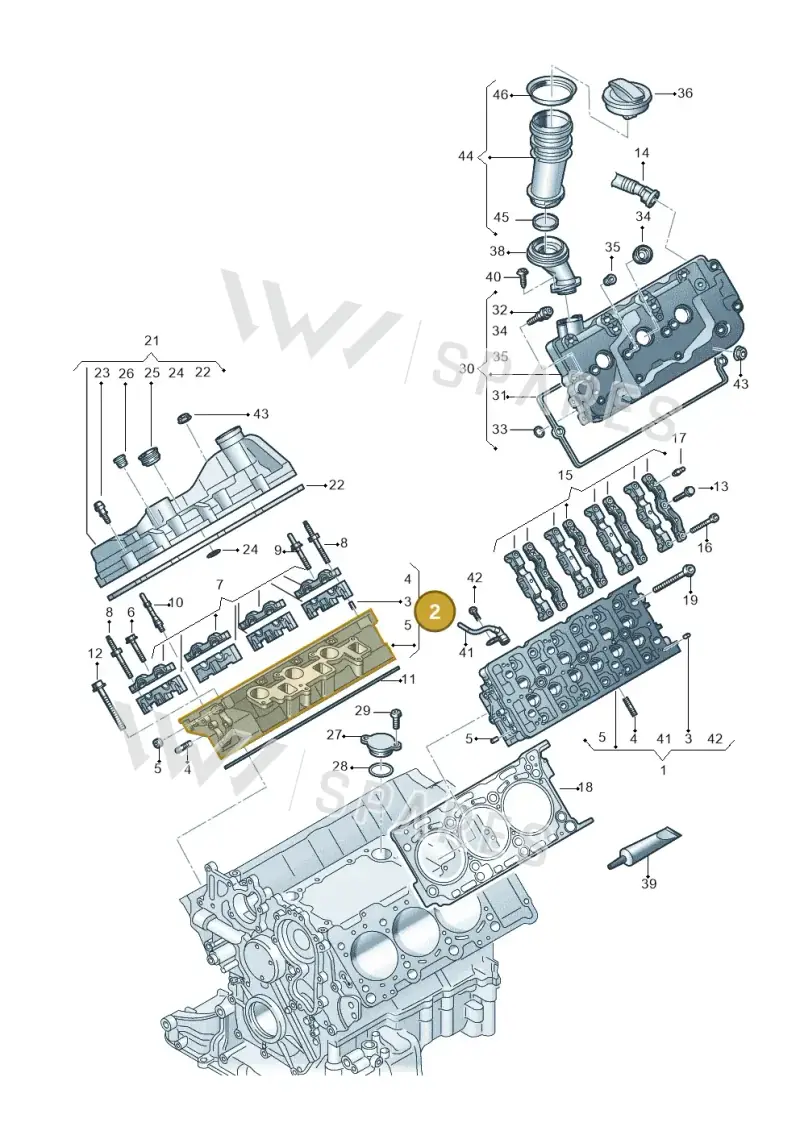 059103064ML — Volkswagen Amarok twin cab (2022-) diagram 894103650, position 2