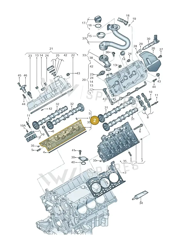 059103064MN — Audi A5 Sportback (2016-2020) diagram 859103550, position 2