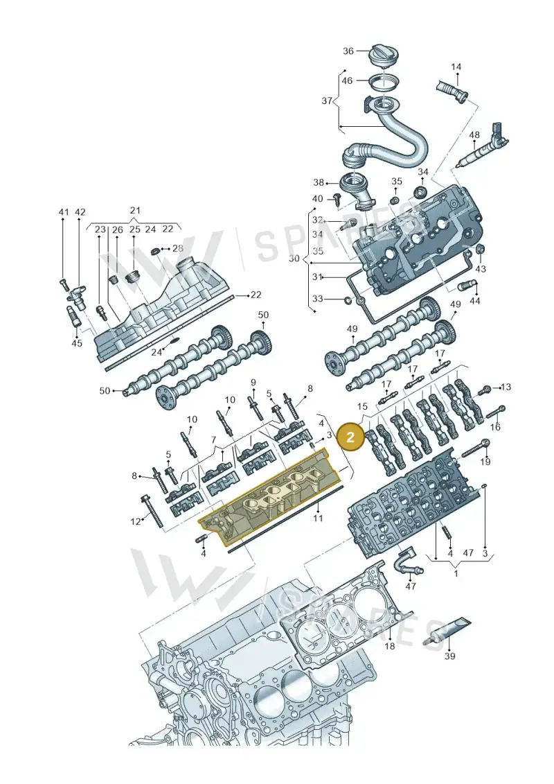 059103064MQ — Audi Q8 (2018-2025) diagram 429103580, position 2