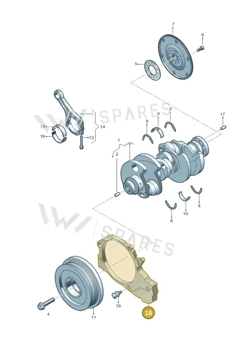 059103502L — Audi Q8 Quattro 3,0 (2018-) diagram 429105560, position 18