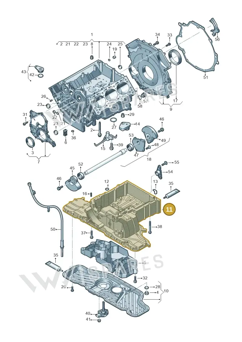 059103603AH — Audi A8/S8/qu. lang    08> (2007-) diagram 448103300, position 11