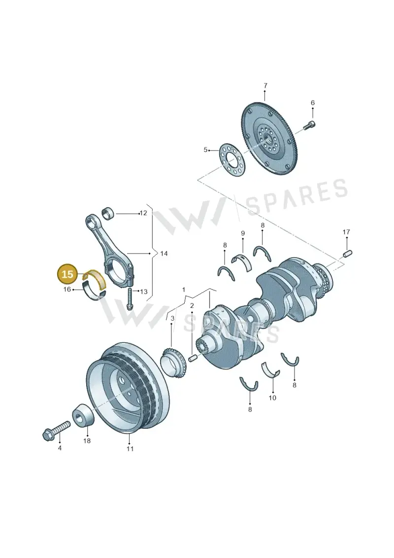 059105701DDGLB — Audi Q8 Quattro 3,0 (2018-) diagram 859105580, position 15