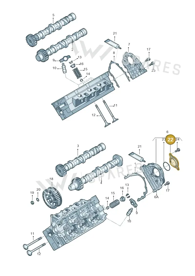 059109153F — Audi Q7 qu. 3.0 TDI (2009-2015) diagram 620109300, position 22