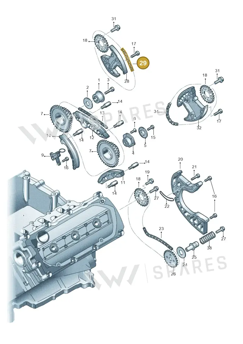 059109229K — Audi A5/S5 Coupe       08> (2007-) diagram 620109750, position 29