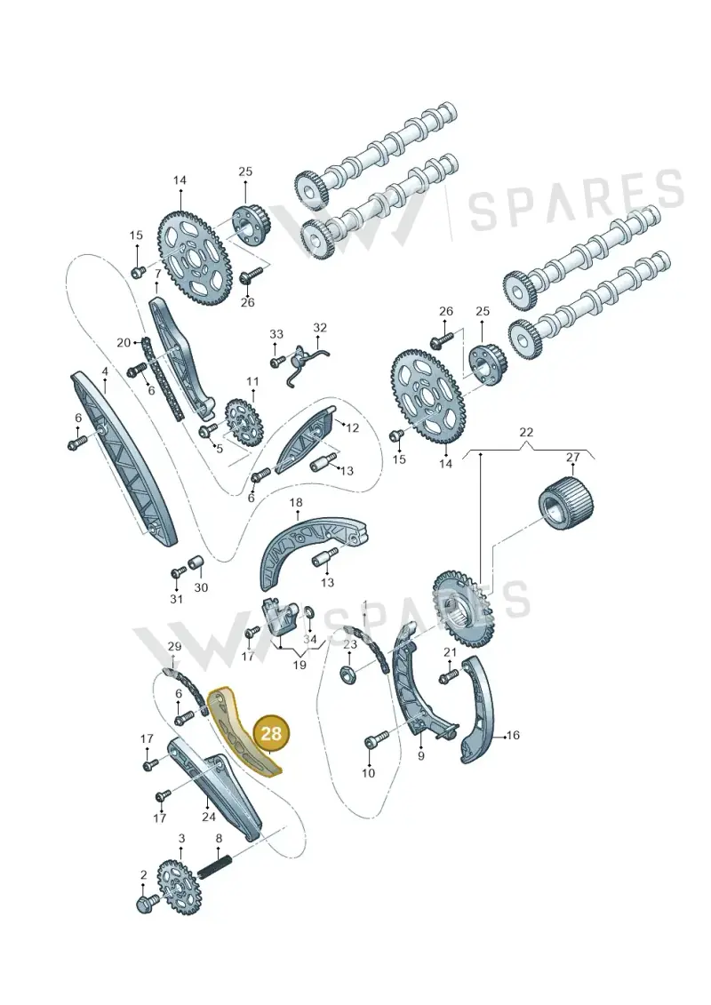 059109467AF — Audi A5 Sportback (2016-2020) diagram 788109560, position 28