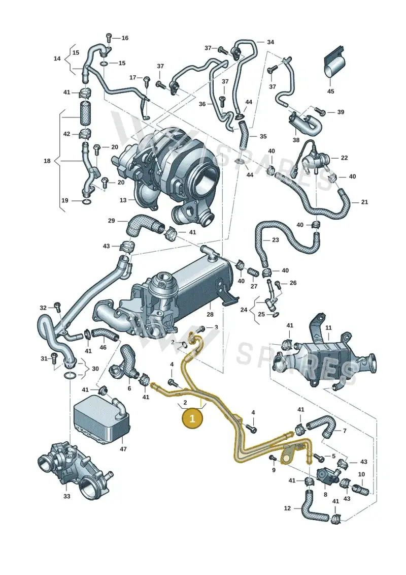 059121511DG — Audi Q5 (2016-2020) diagram 896121146, position 1