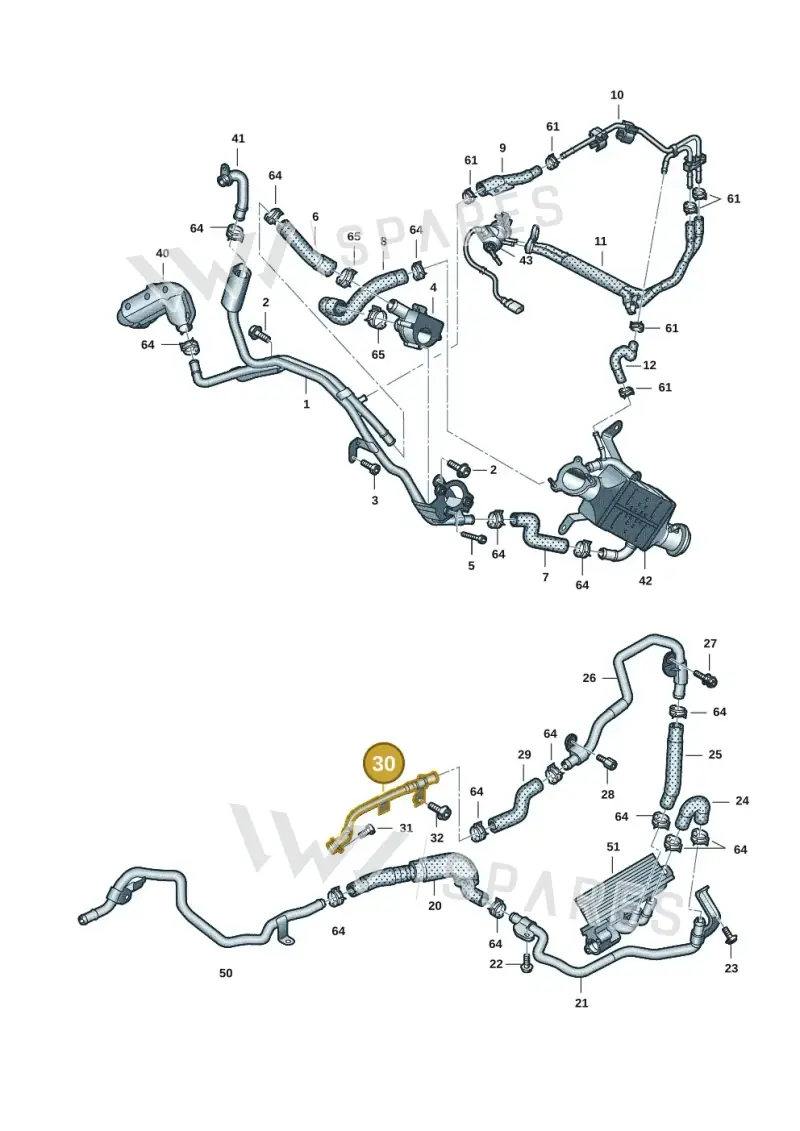 059121512AP — Audi A6 2.0 (2018-) diagram 430121197, position 30