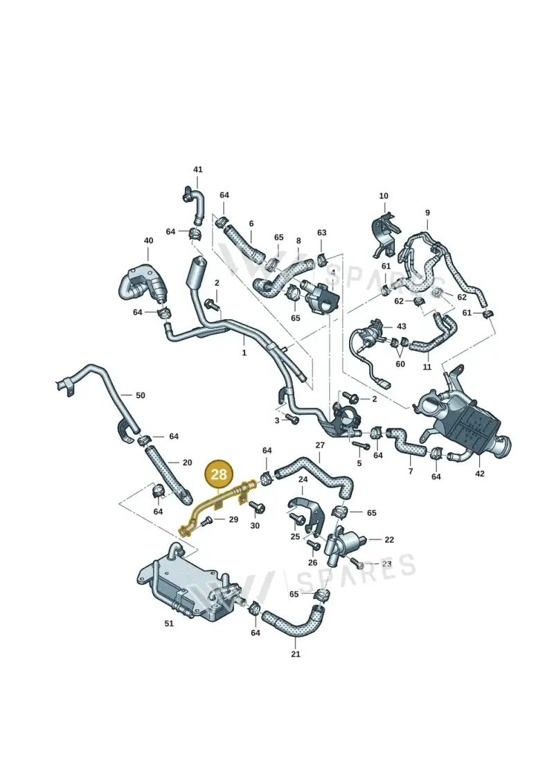 059121512AP — Audi A6 2.0 (2018-) diagram 896121168, position 28