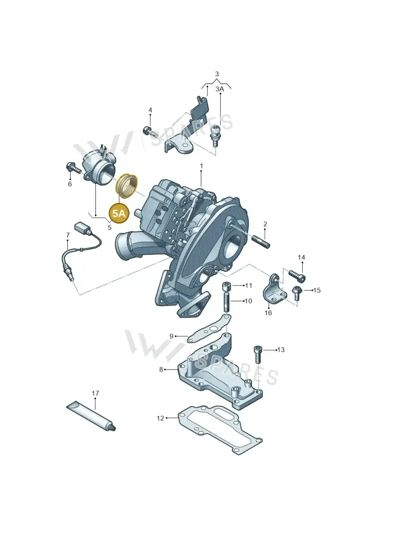 059129193B — Audi A7 Sportback (2014-2018) diagram 675145300, position 5A