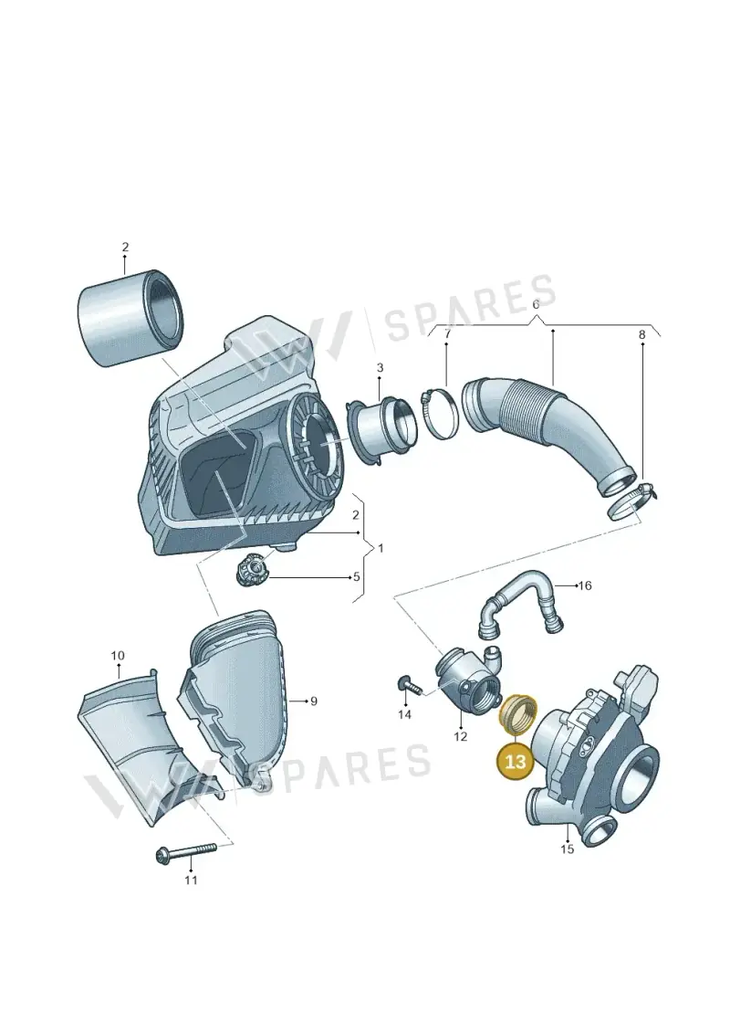 059129193B — Audi A7 Sportback (2014-2018) diagram 788129200, position 13